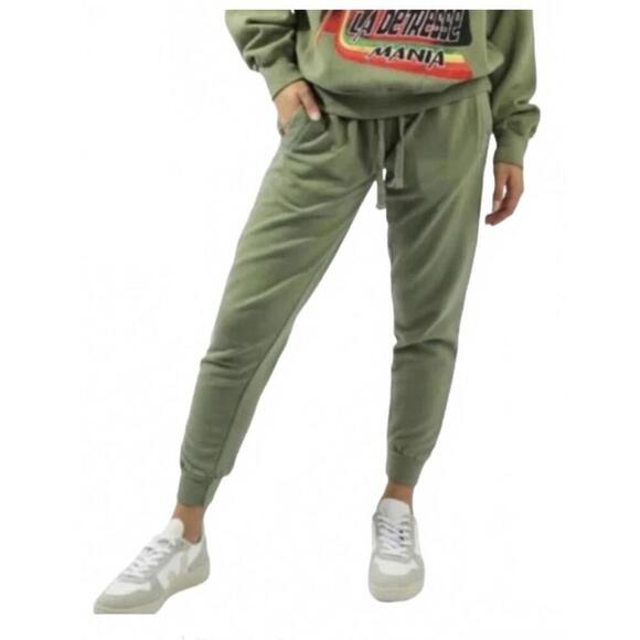 La Detresse “The King Sweatpant”Jogger with Drawstring and Ribbed Cuffs NEW - Picture 2 of 11